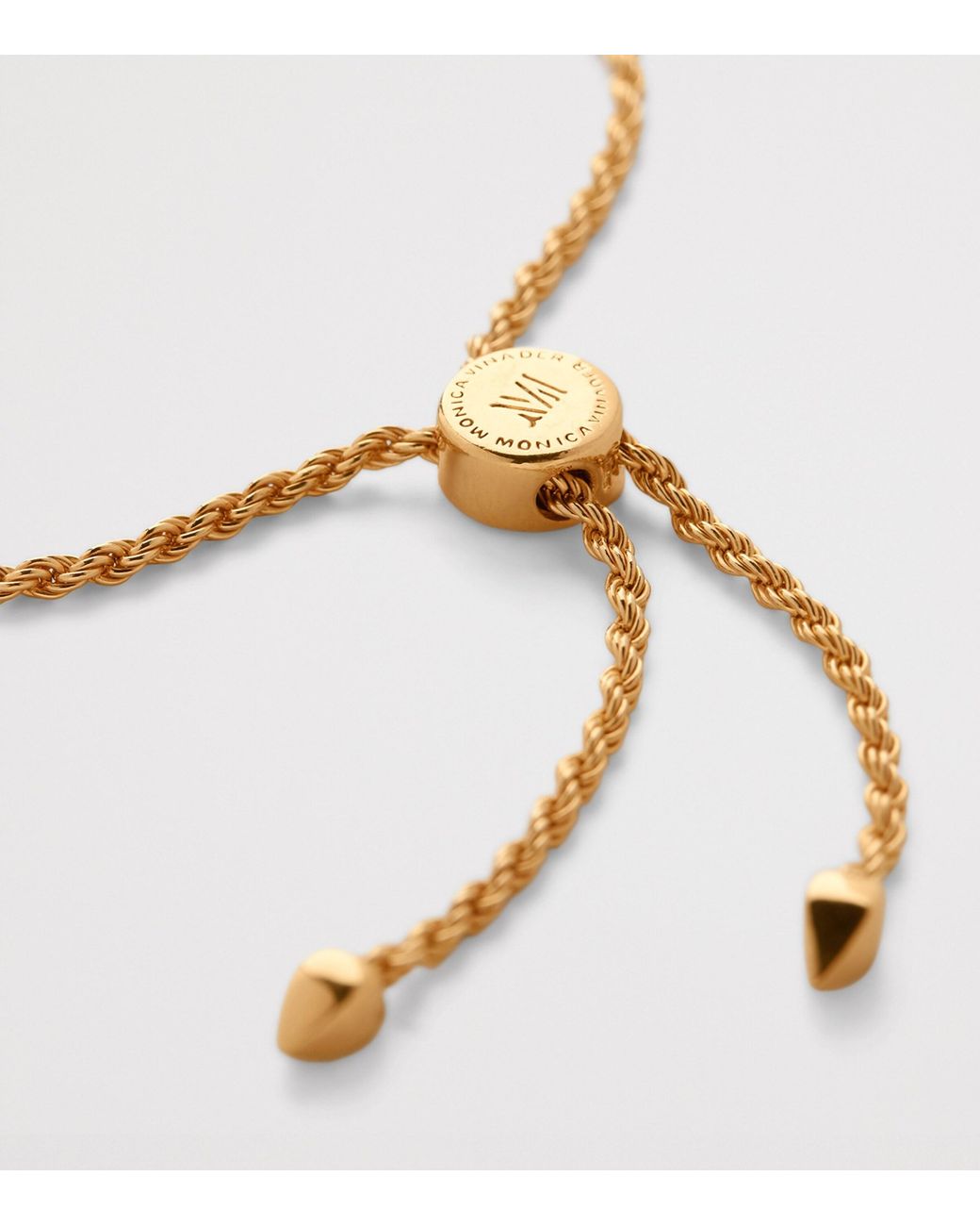 Monica Vinader Metallic Vermeil Linear Friendship Bracelet