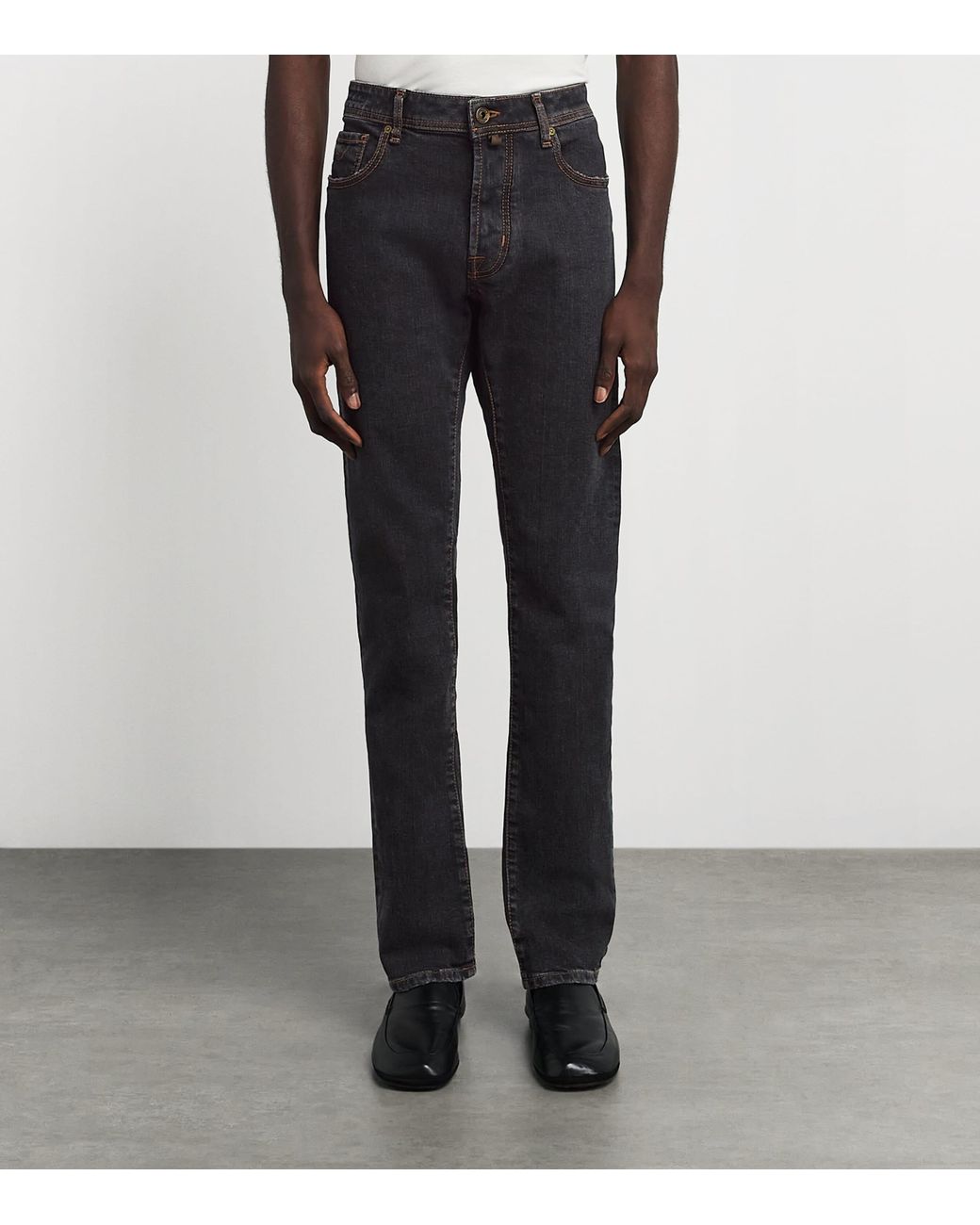 Jacob Cohen Gray Bard Slim Jeans for men