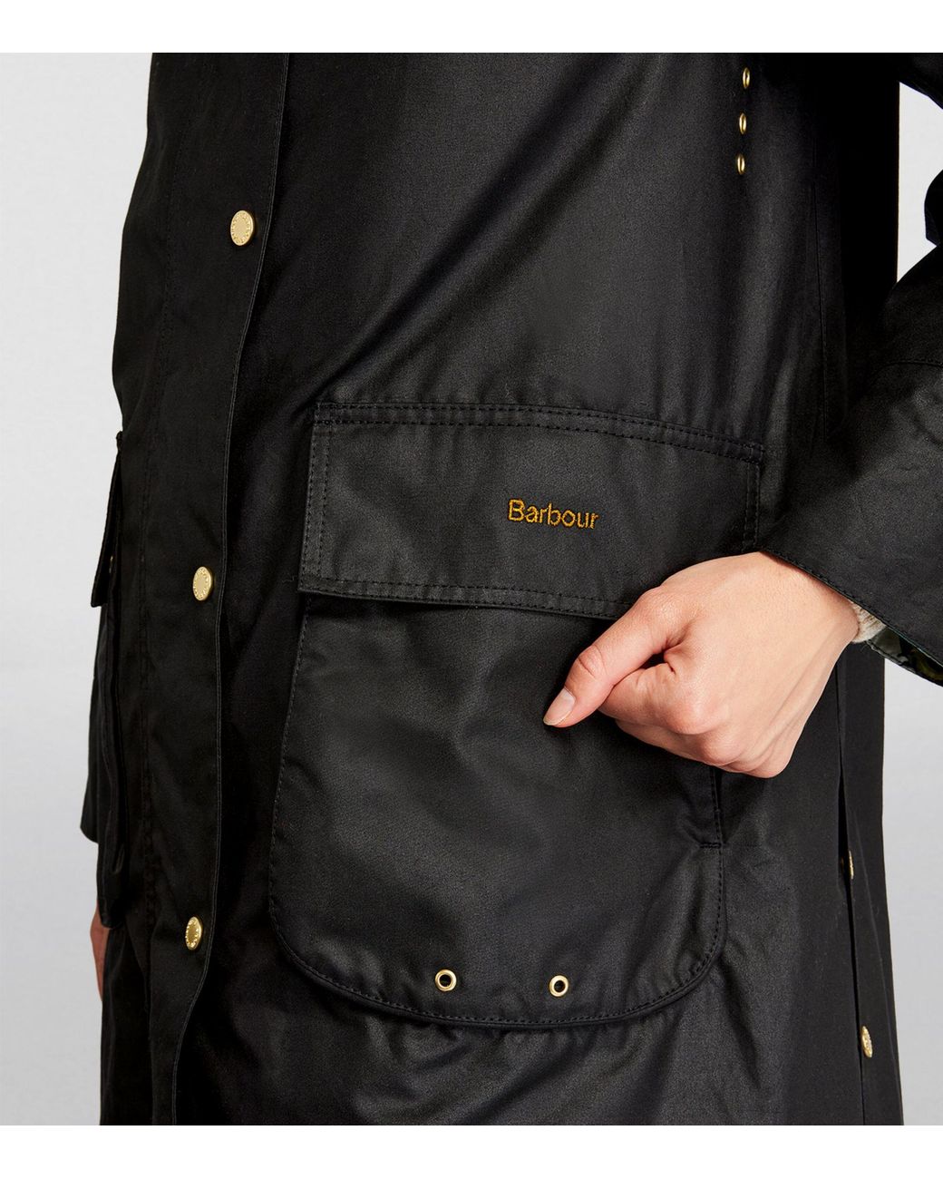 Barbour canfield waxed cotton jacket hotsell