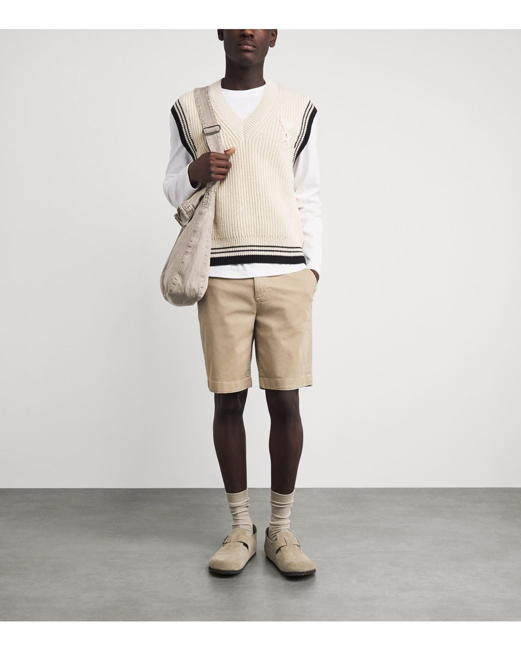 7 For All Mankind Natural Luxe Performance Chino Shorts for men