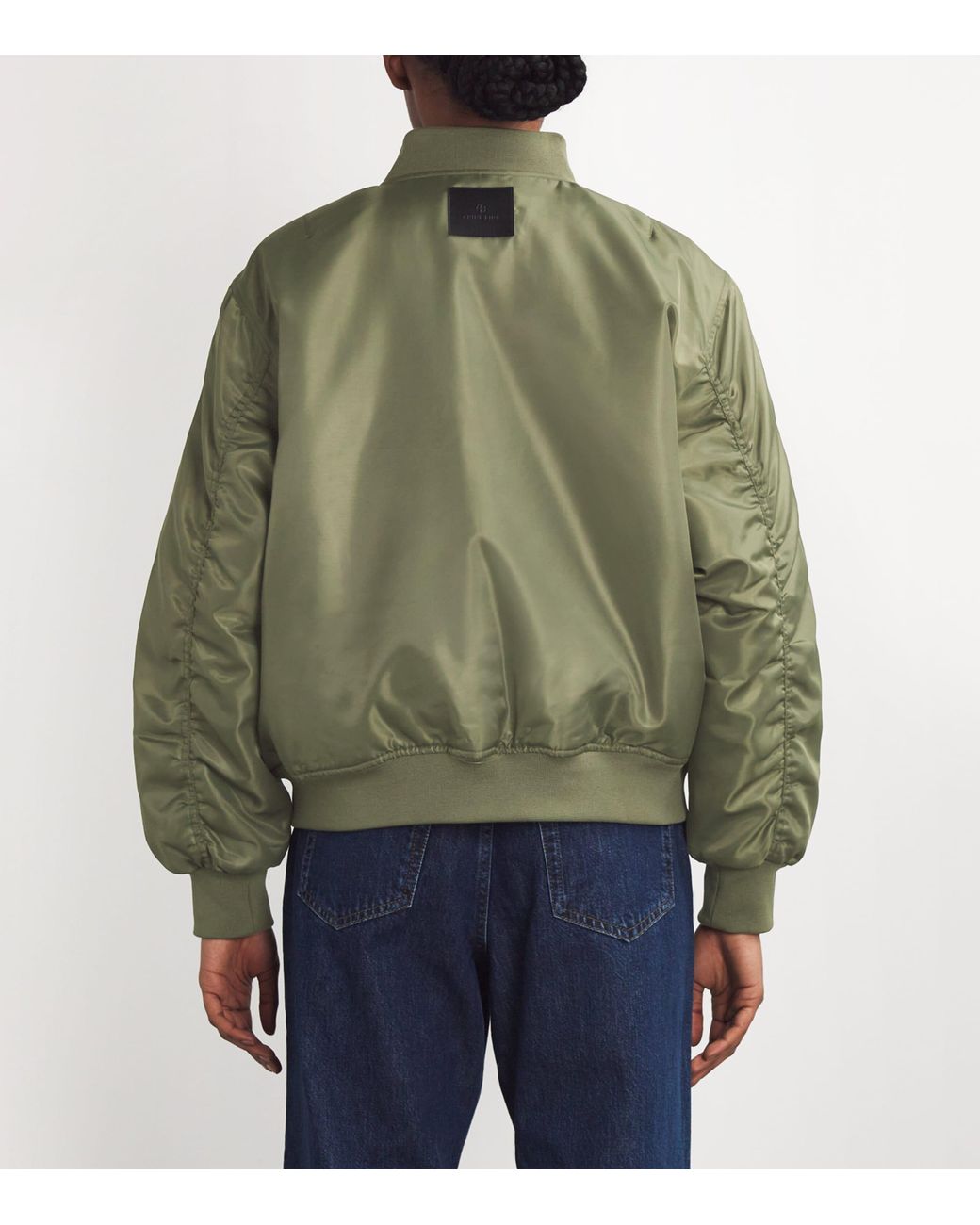 Anine Bing Green Leon Bomber Jacket