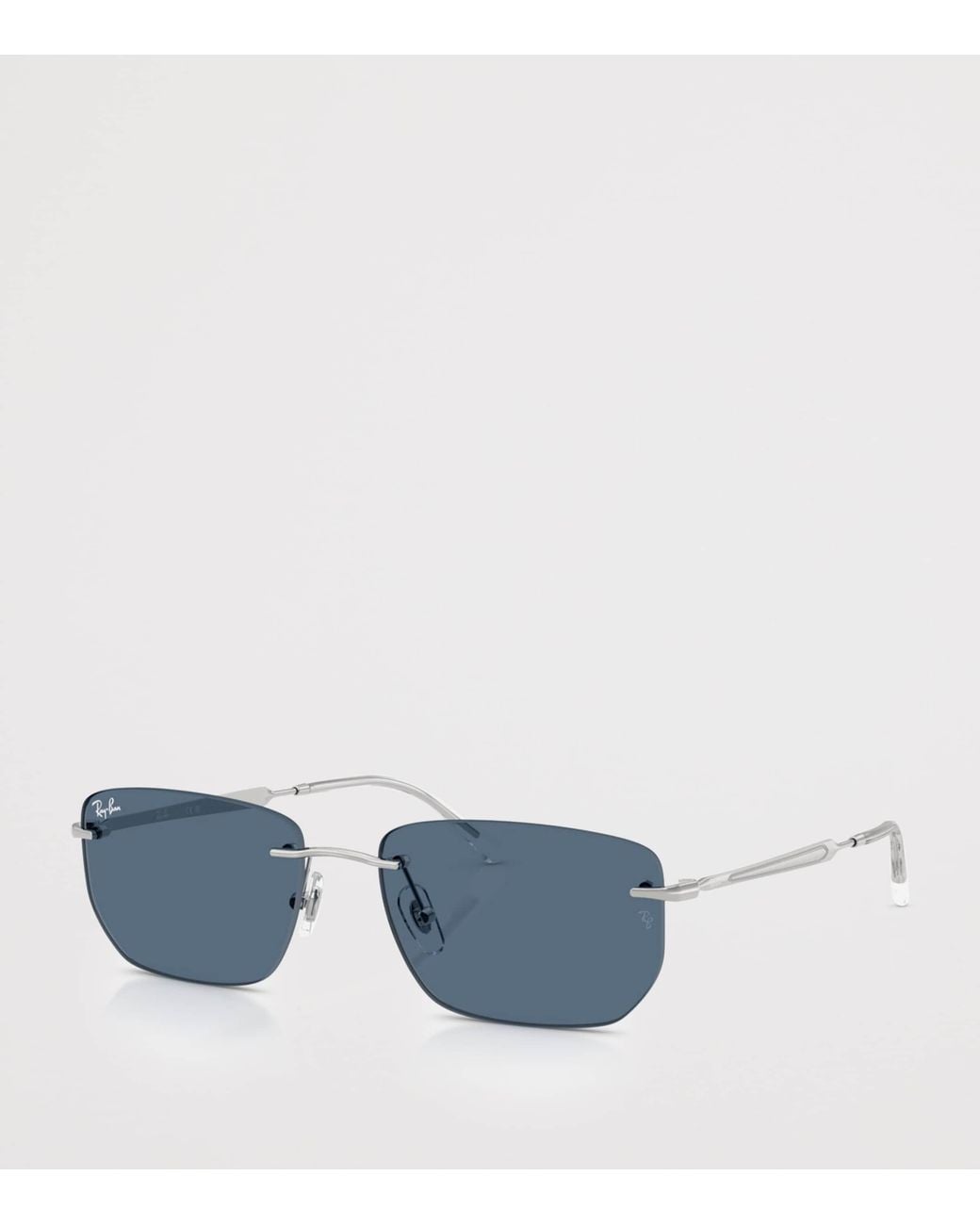 Ray-Ban Blue Rb3768 Metal Irregular Sunglasses