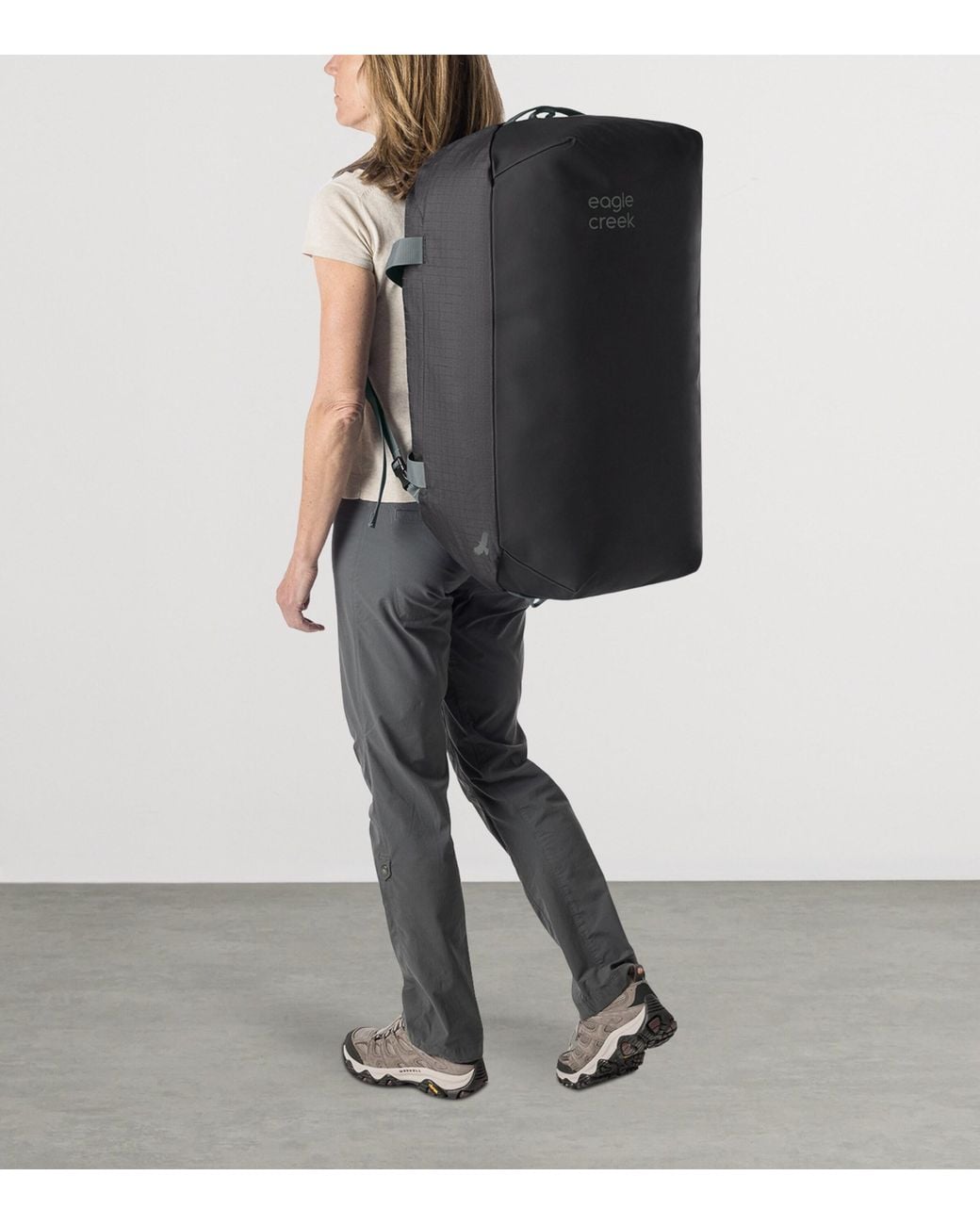 Eagle Creek Black 120L No Matter What Wheeled Duffle Bag for men