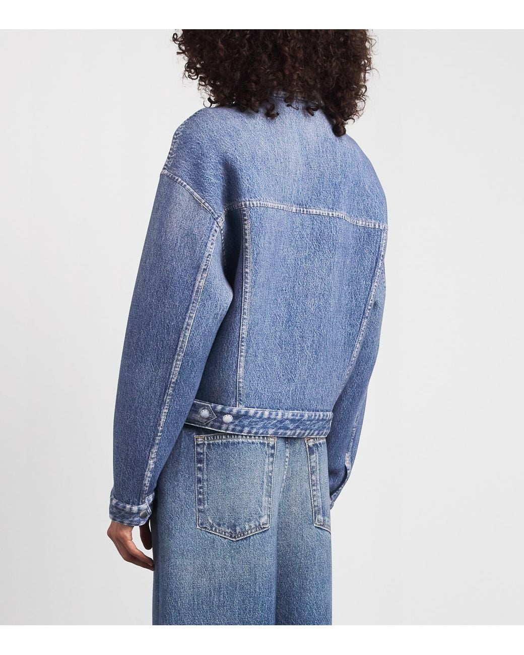 Rag & Bone Blue Miramar Trucker Jacket