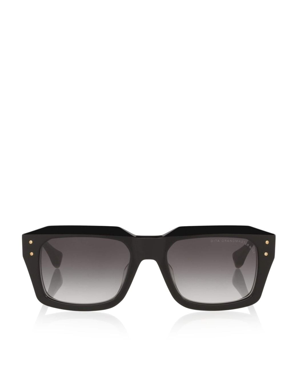 Dita Eyewear Black Grandmaster-Nine Square Sunglasses for men