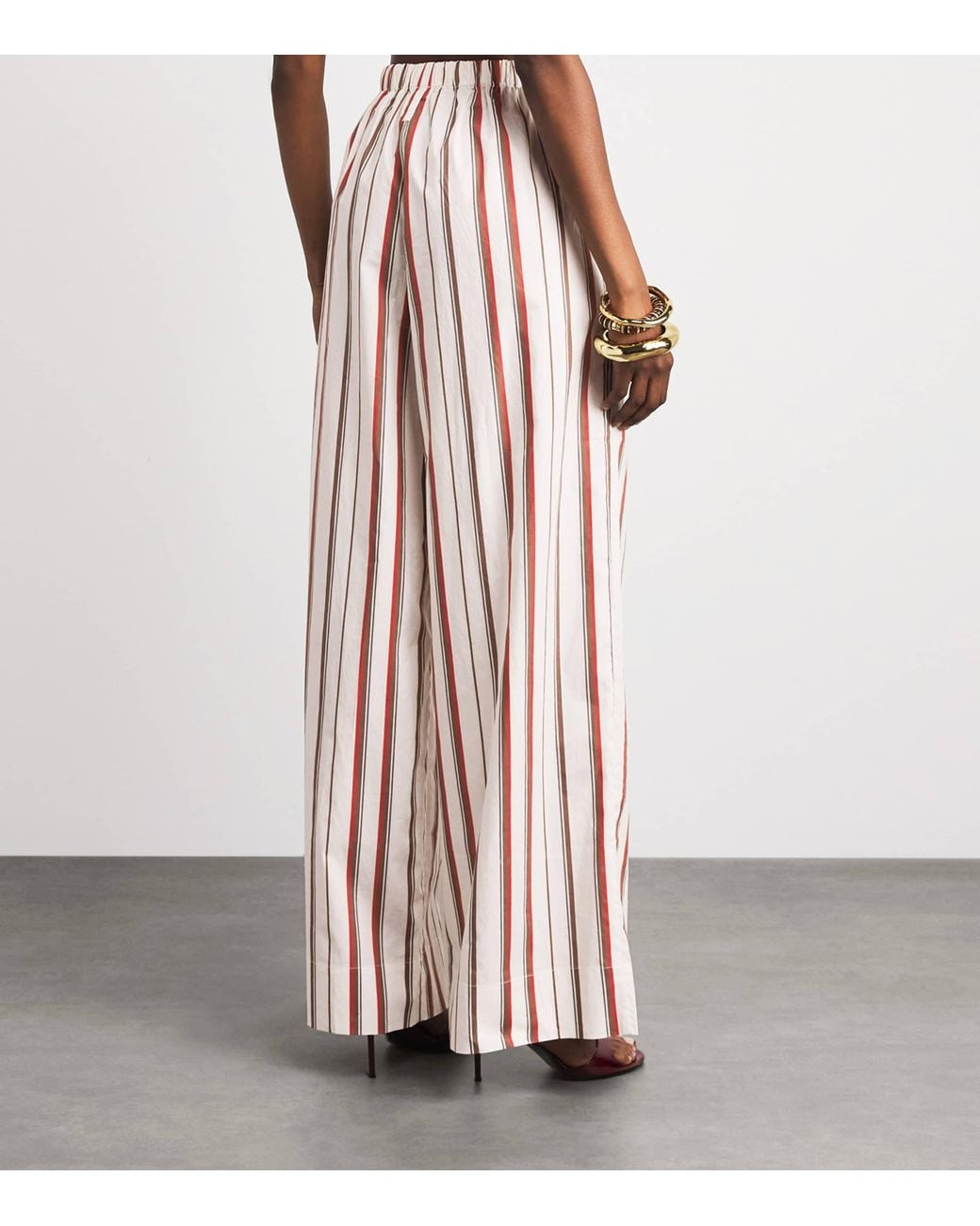 Sir Pink Stripe Drawstring Alva Trousers