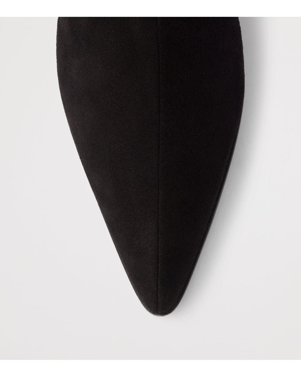 Prada Black Stretch Suede Boots