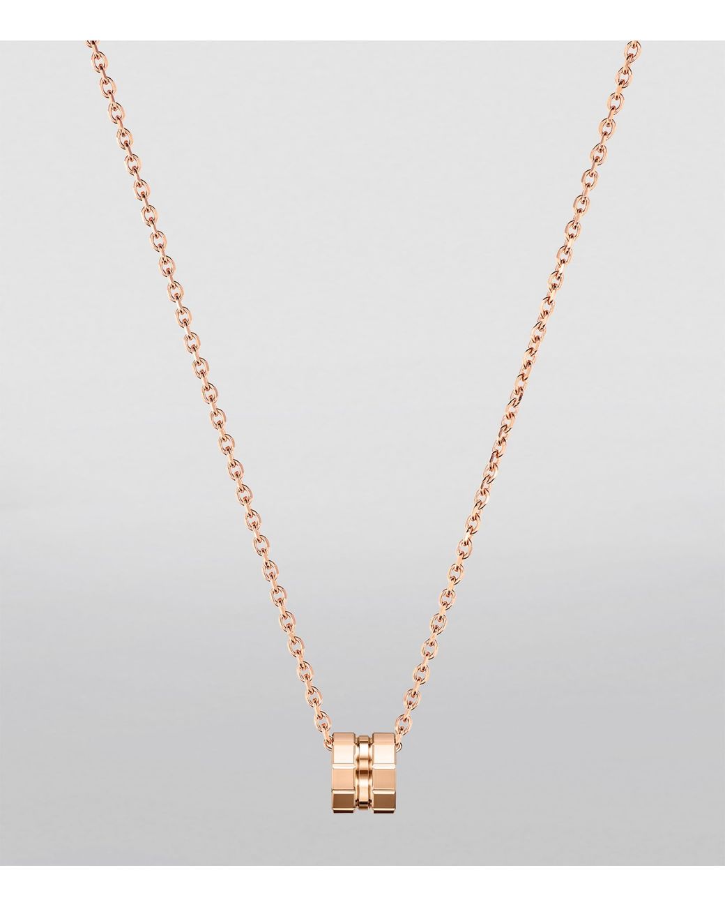 Chopard Metallic Ice Cube Necklace
