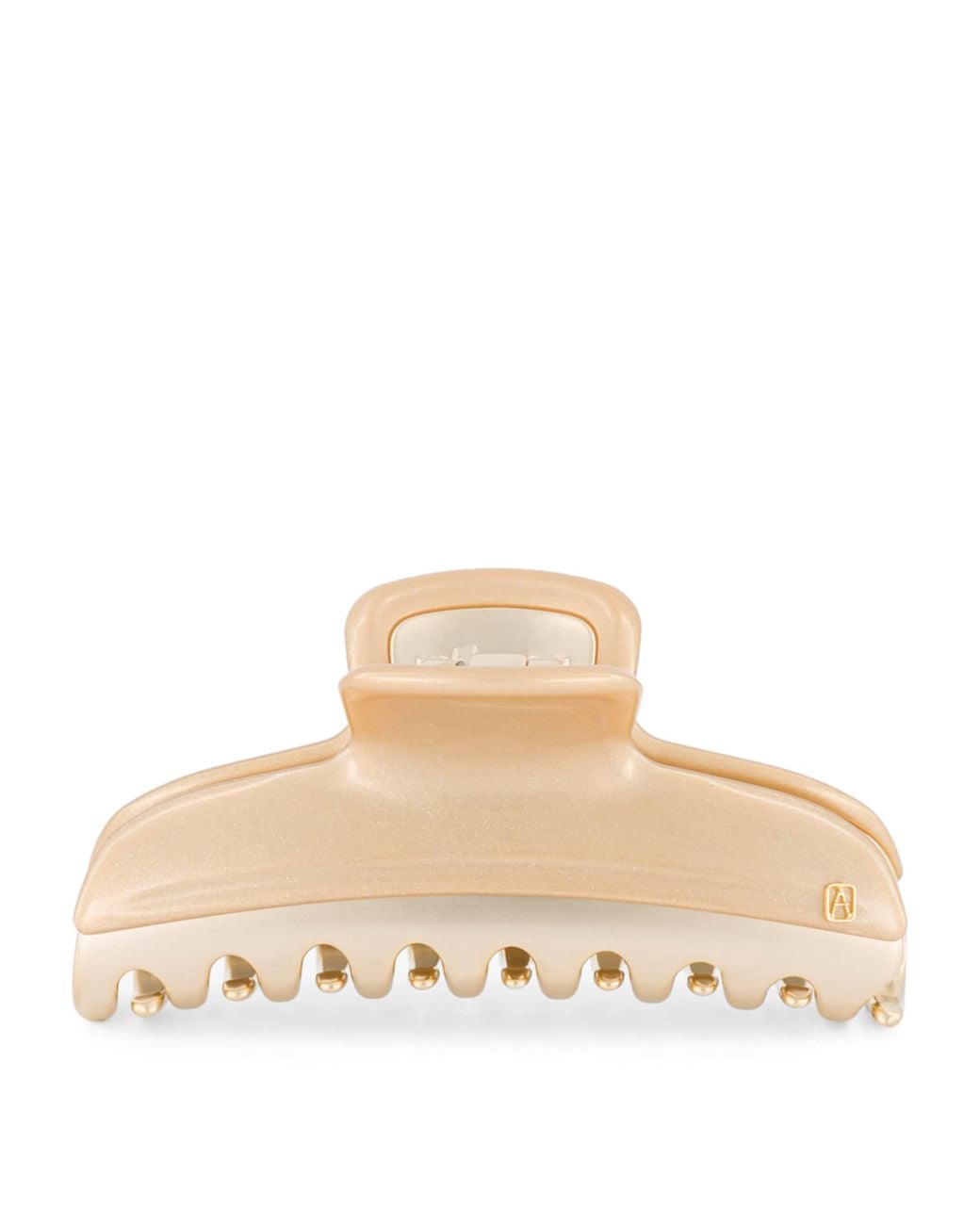 Alexandre De Paris Natural Plated Claw Hair Clip