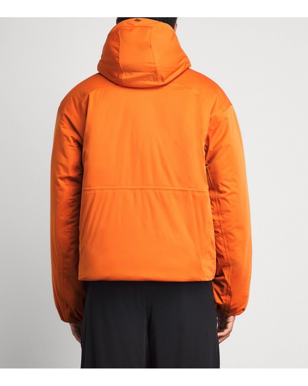 REPRESENT 247 Orange 247 Power Shield Puffer Jacket for men