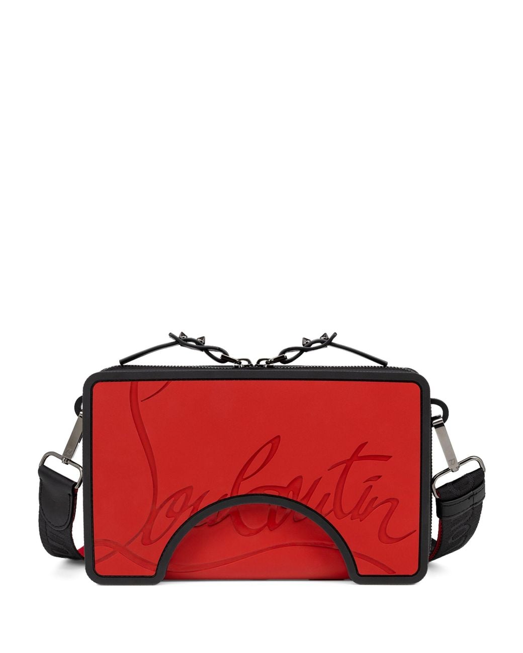 Christian Louboutin Adolon Boxy Cross-body Bag in Red for Men | Lyst