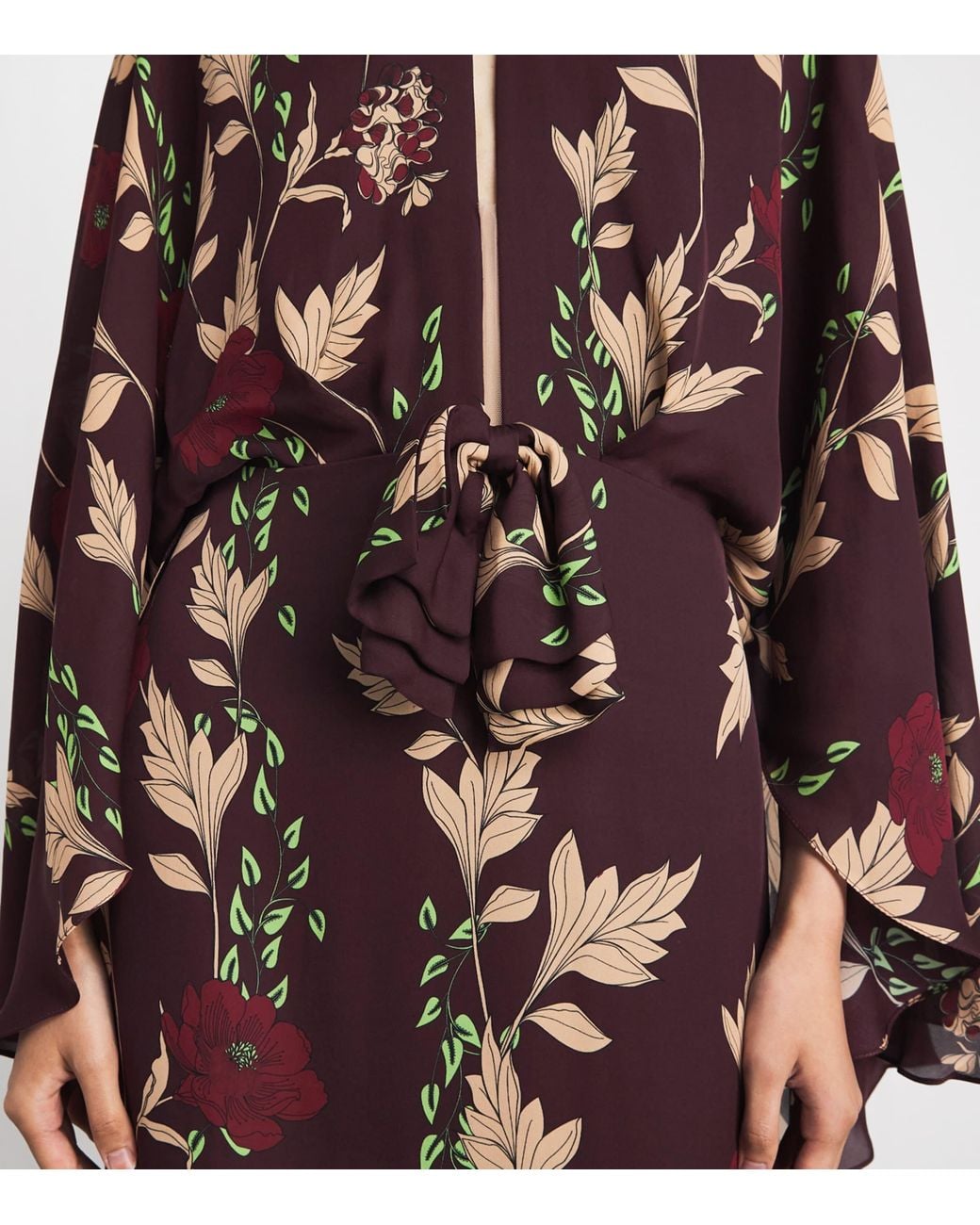 Johanna Ortiz Red Parajes Lejanos Maxi Dress