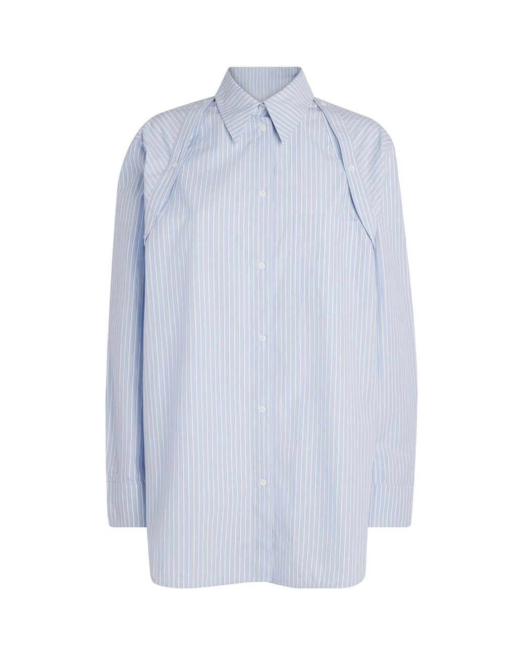 Nanushka Blue Cotton Nananda Shirt