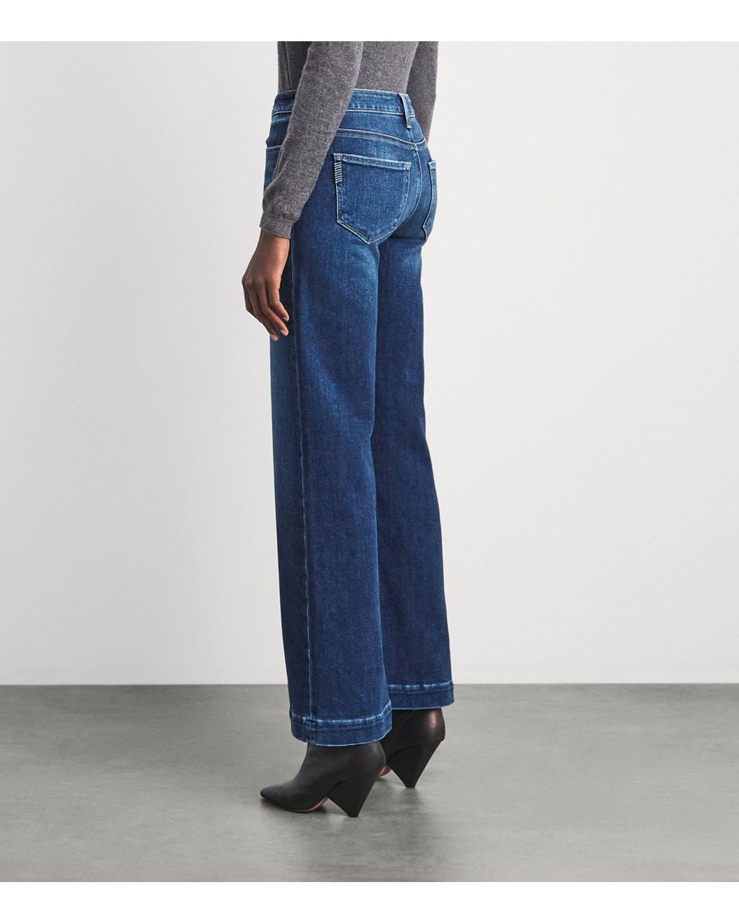 PAIGE Blue Leenah Bootcut Jeans