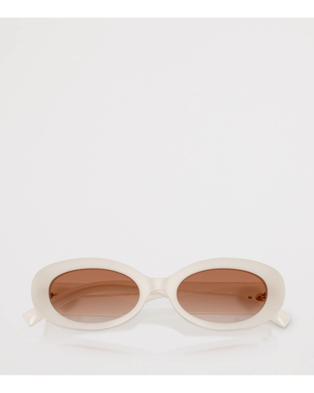 Dolce & Gabbana Pink Oval Sunglasses