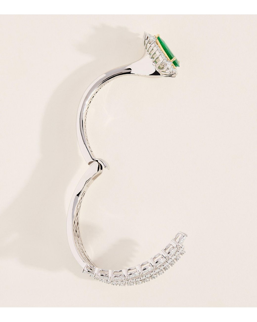 YEPREM Multicolor Diamond And Emerald Reign Supreme Bracelet