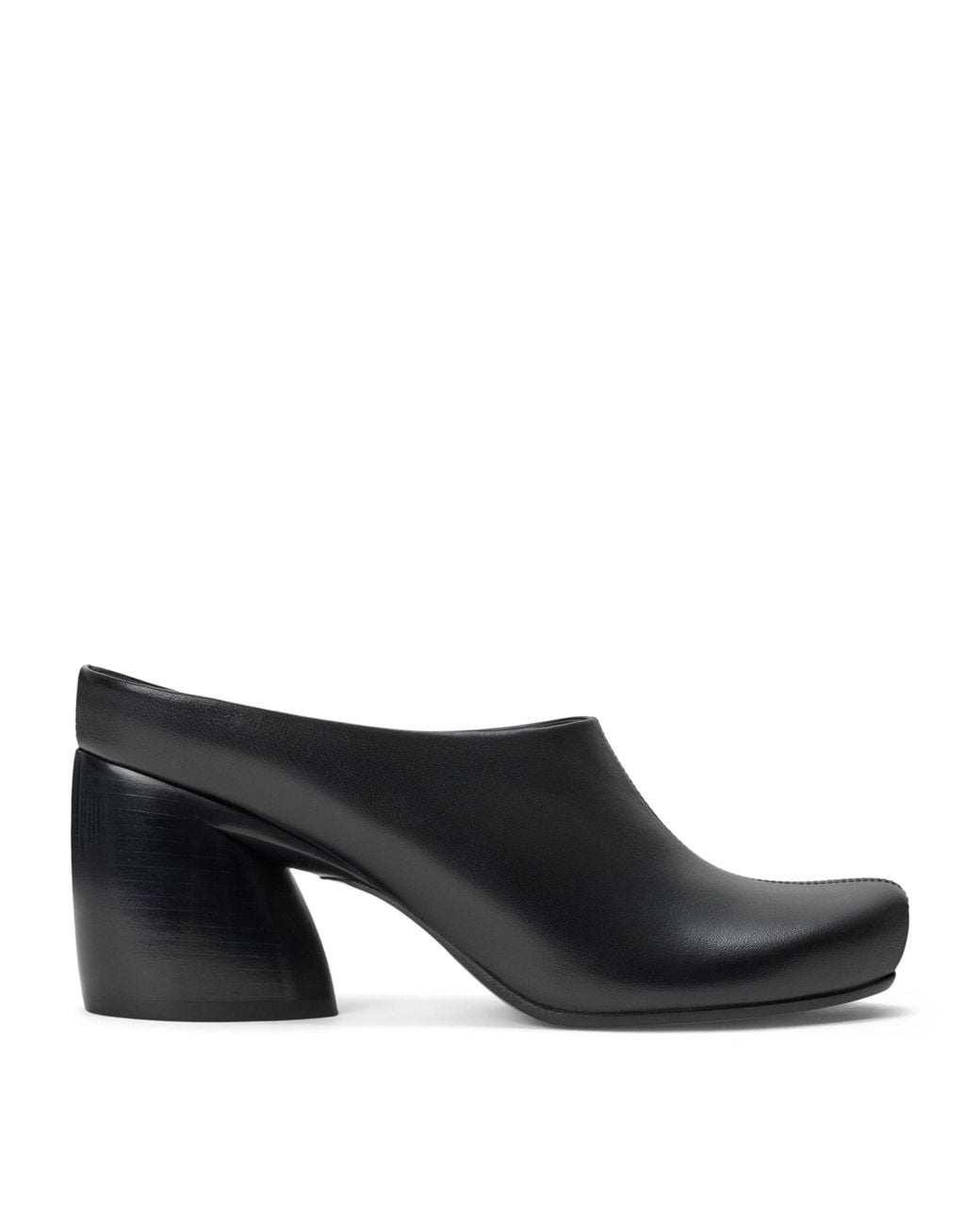Loewe Black Lambskin Oval Mules 70