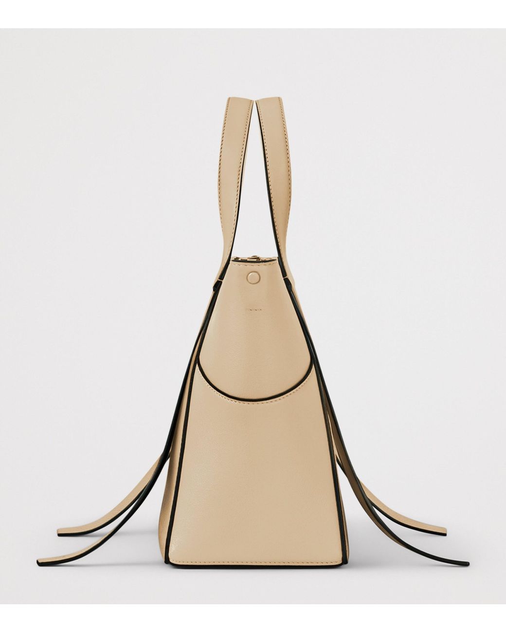 Givenchy Natural Medium Leather Snatch Top-Handle Bag
