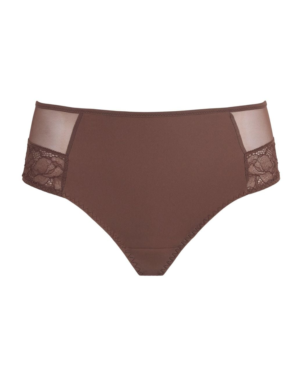 Maison Lejaby Brown Nudite Tanga Briefs
