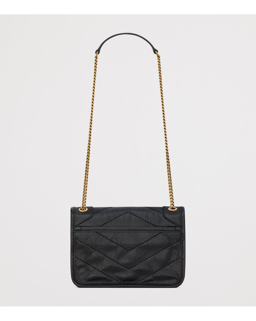 Saint Laurent White Mini Niki Shoulder Bag