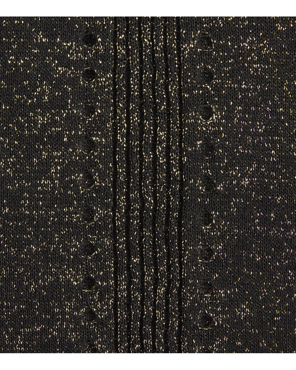 Joseph Black Metallic Lurex Leblanc Sweater