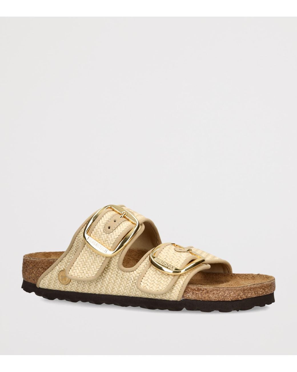 Birkenstock Natural Raffia Arizona Sandals