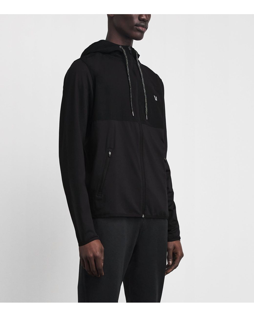 vuori Black Sunday Element Track Jacket for men