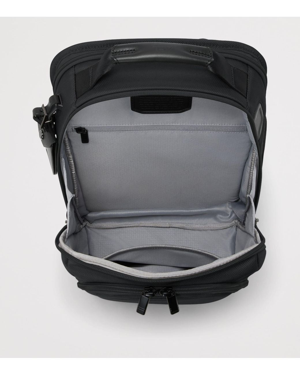 Tumi Black Alpha 4 Medium 15” Expandable Backpack