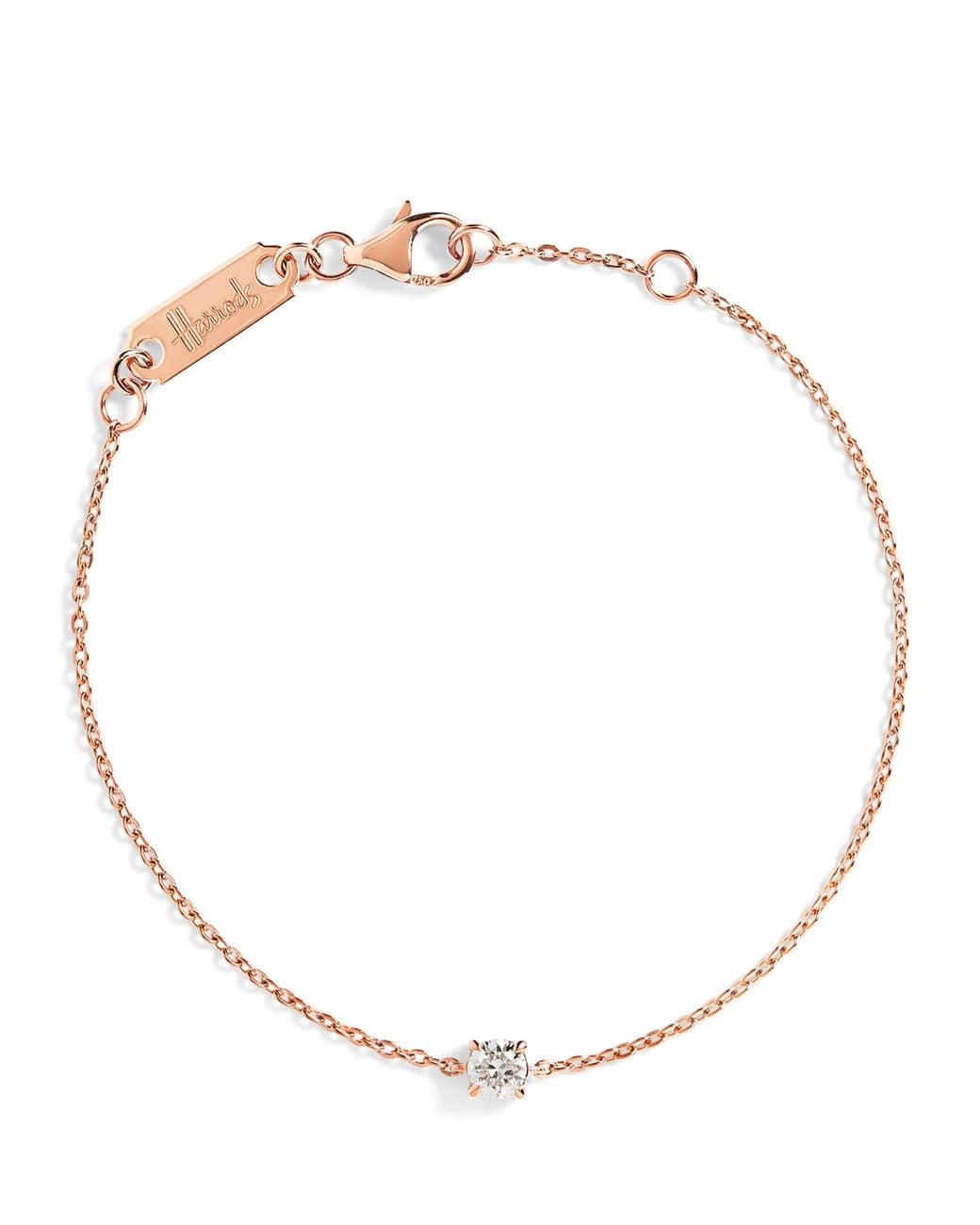 Harrods Metallic And Diamond Bracelet