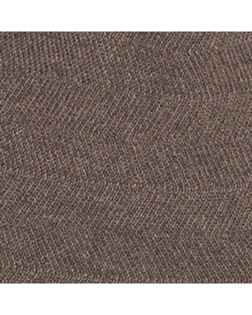 Jacquemus Brown Merino Wool-Cashmere Chevron Beanie for men
