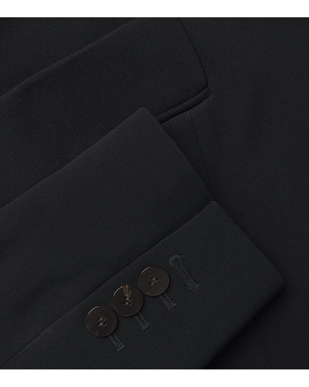 Theory Black Admiral Crepe Staple Blazer