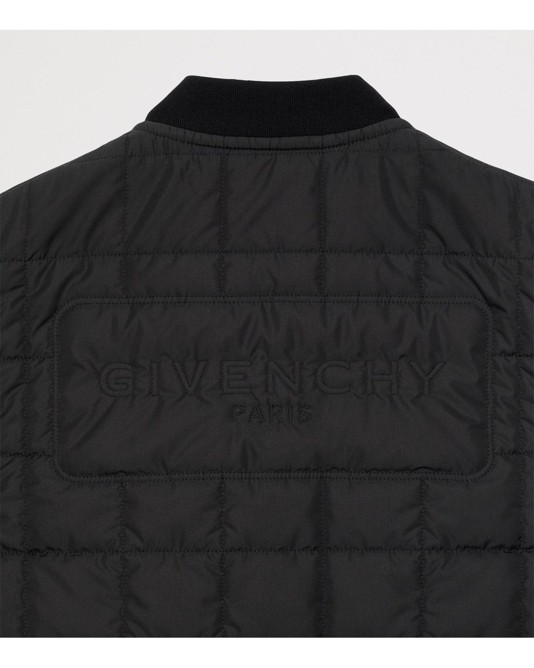 Givenchy Black Square Quilted Gilet for men