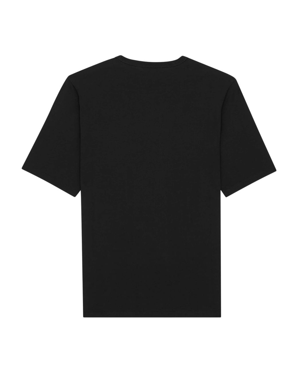 Saint Laurent Black Cotton Logo T-Shirt for men