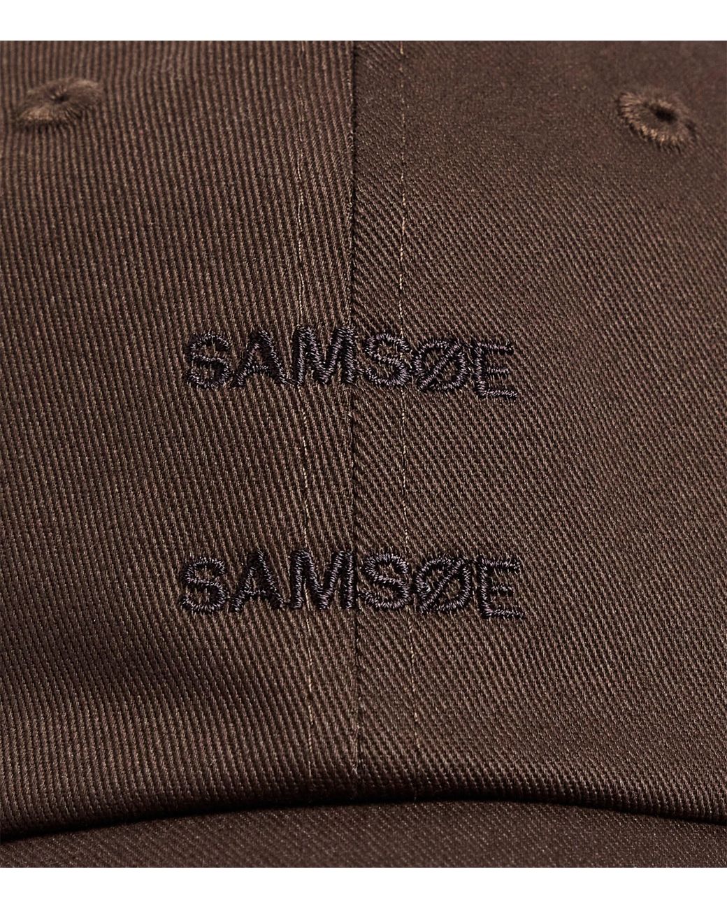 Samsøe & Samsøe Brown Organic Cotton Saaddie Cap for men