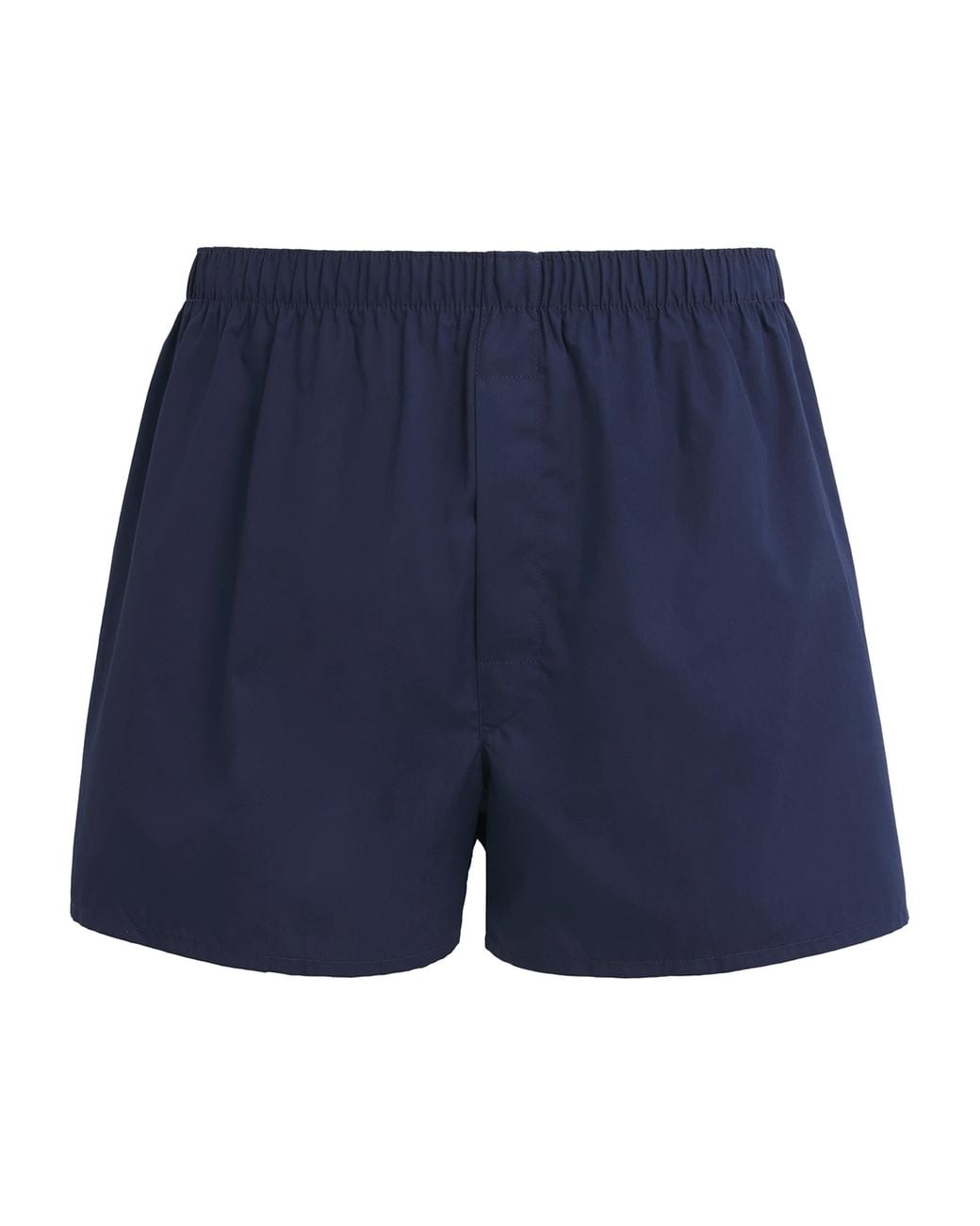 Sunspel Blue Cotton Classic Boxer Shorts for men