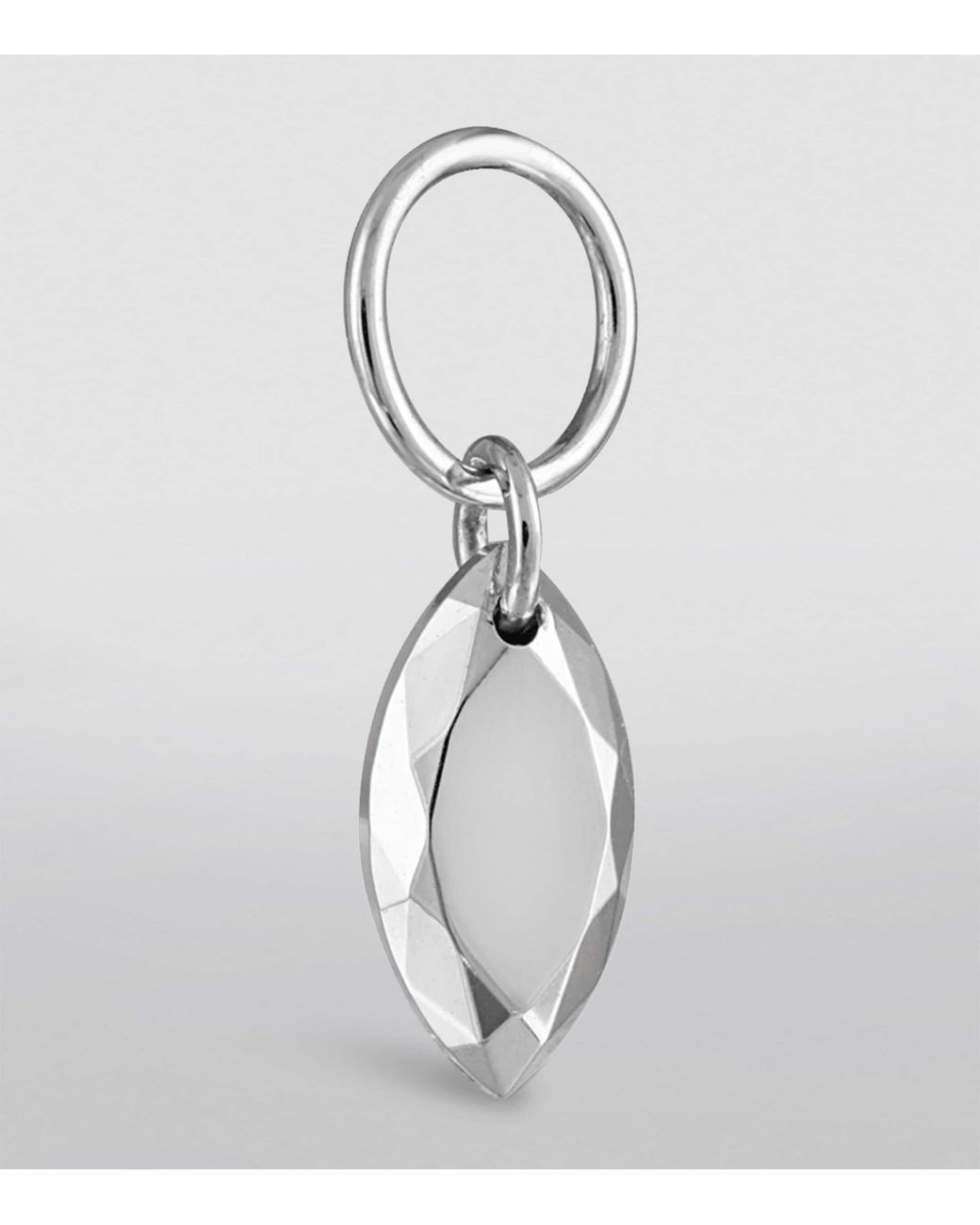 Maria Tash Metallic Faceted Marquise Charm
