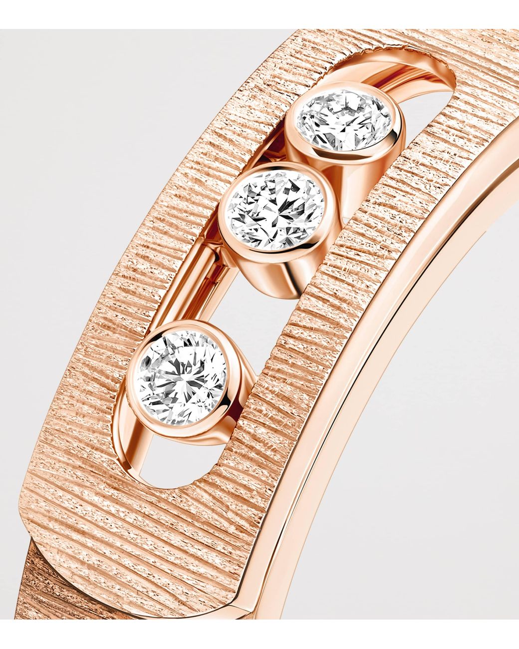 Messika Metallic Move Noa Diamond And Chiselled Ring