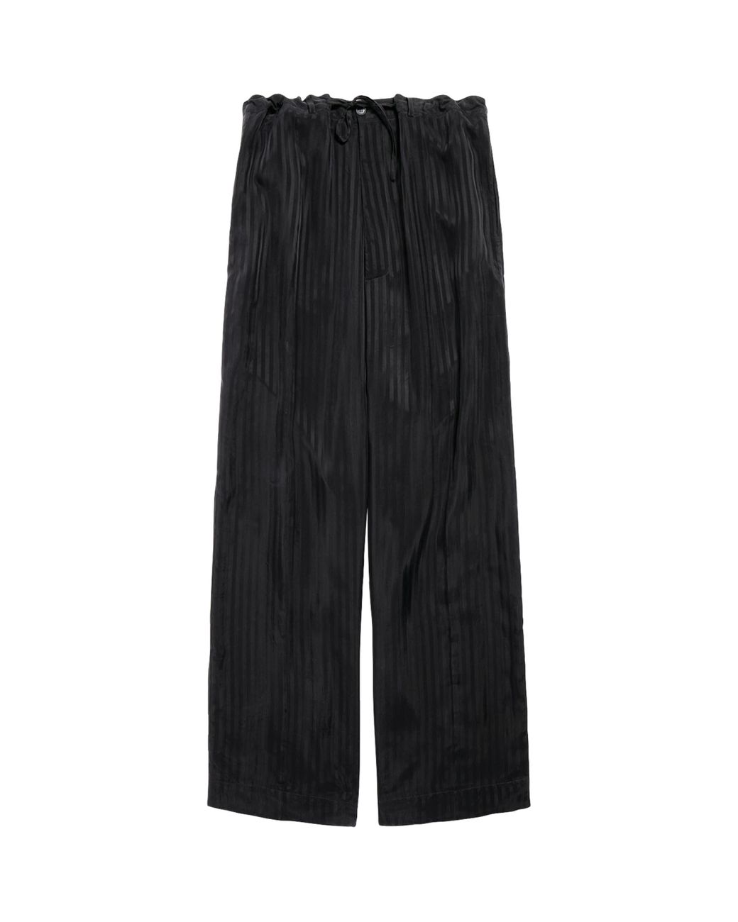 Balenciaga Black Fluid Tailored Trousers