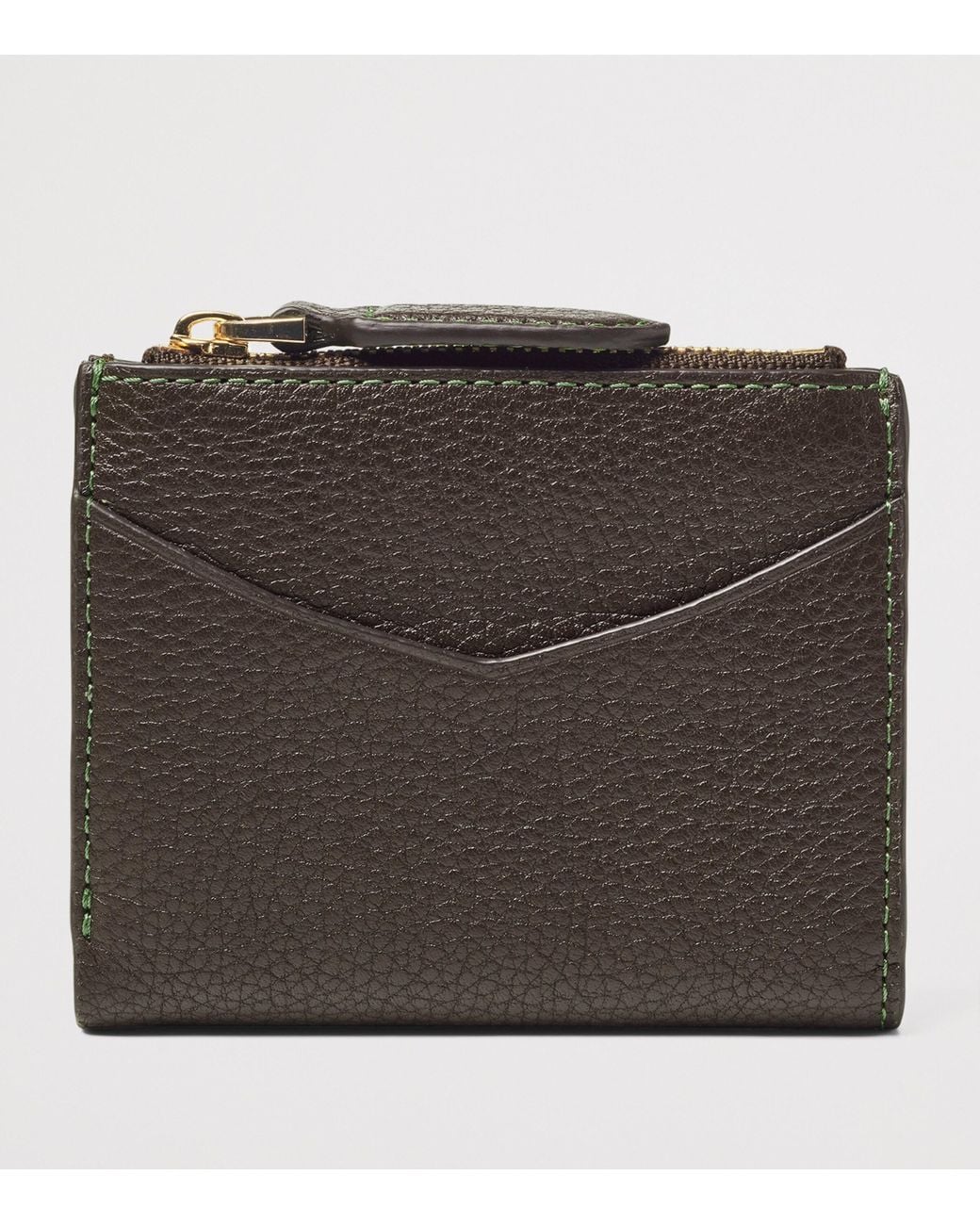 Aspinal Black Leather Card Holder