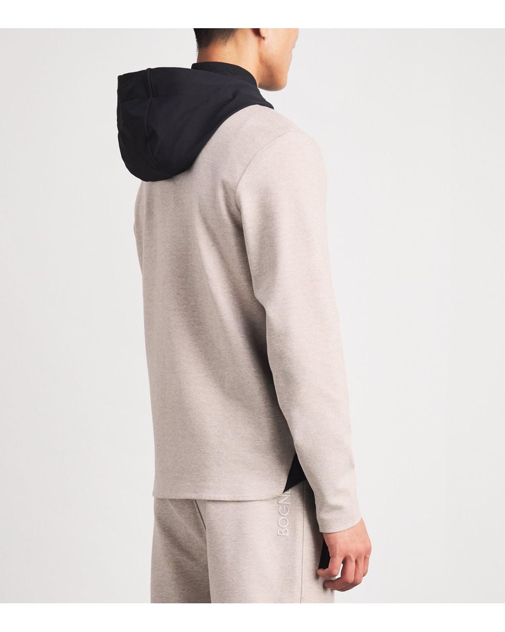 Bogner Natural Zip-Up Jannis Hoodie for men