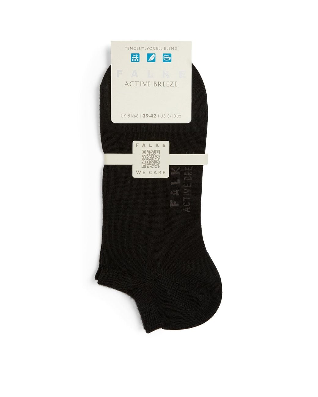 Falke Black Active Breeze Sneaker Socks