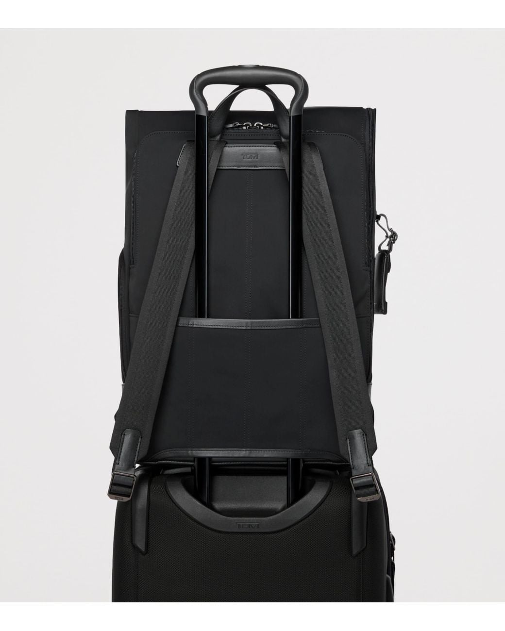 Tumi Black Roll-Top Osborn Backpack