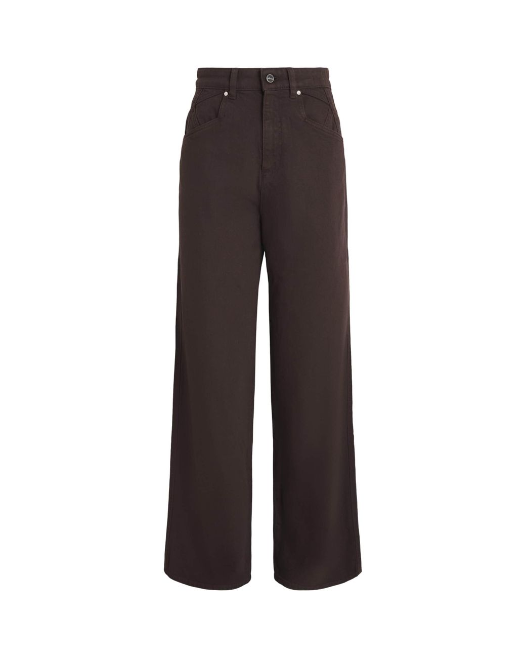 Kiton Brown Straight Jeans