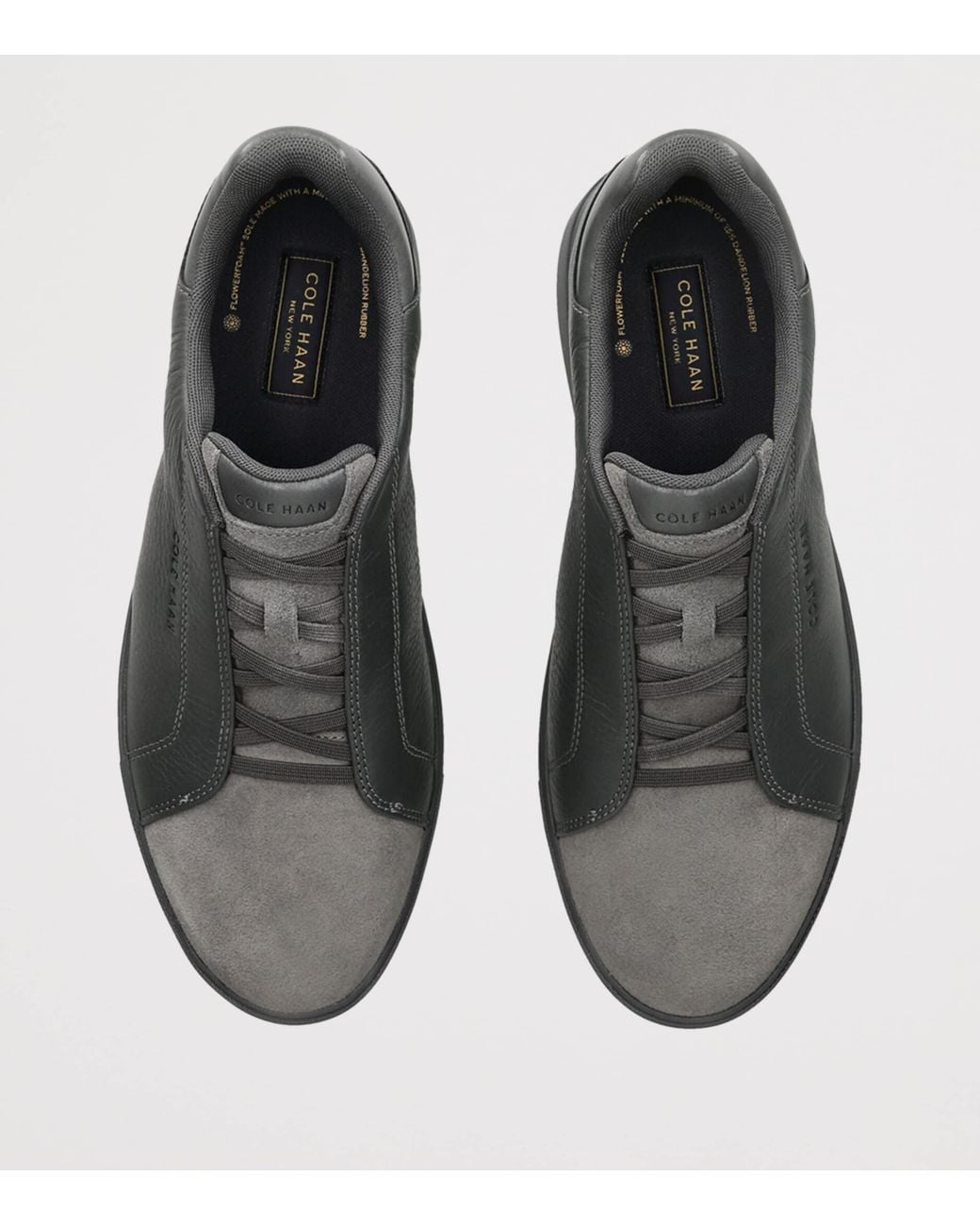 Cole Haan Brown Leather Grandprø Luxe Slip-On Sneakers for men