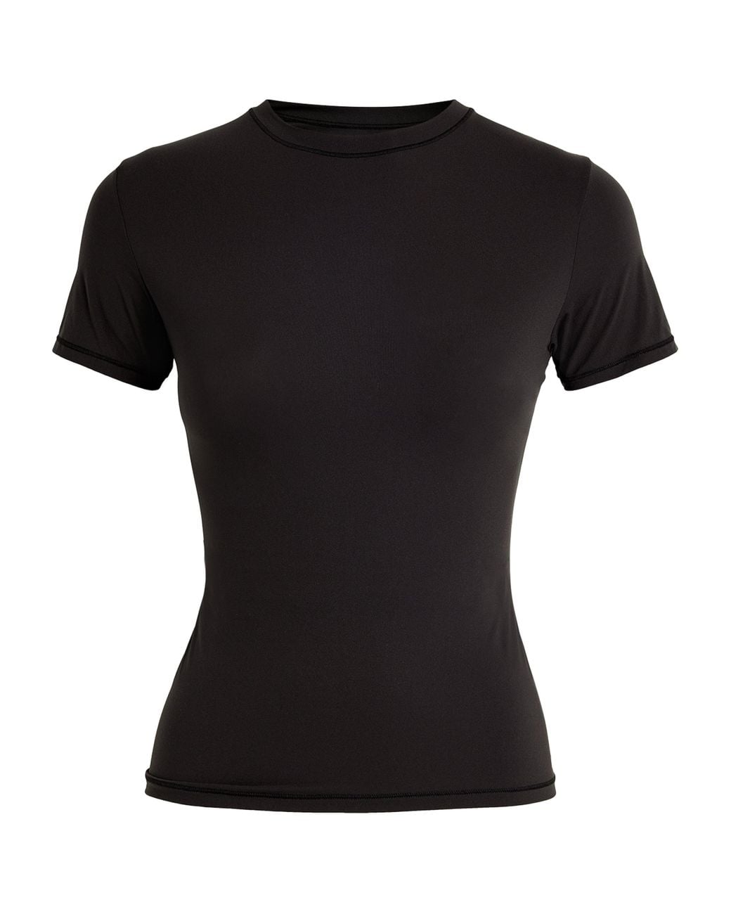 Skims Black Fits Everybody Short-Sleeve T-Shirt