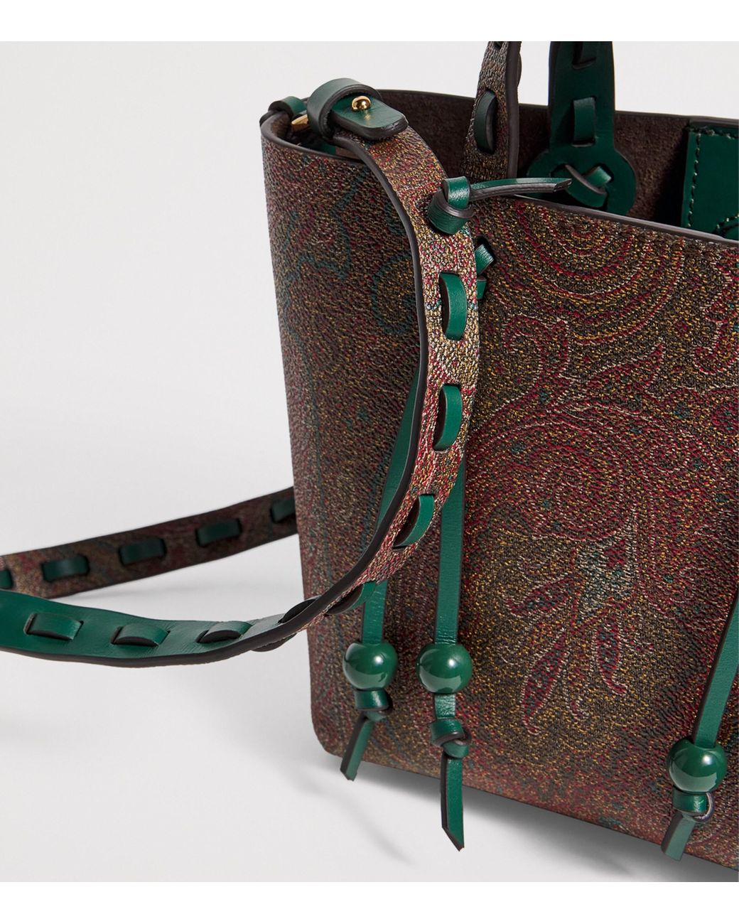 Etro Jacquard Arnica 1984 Tote Bag in Black | Lyst