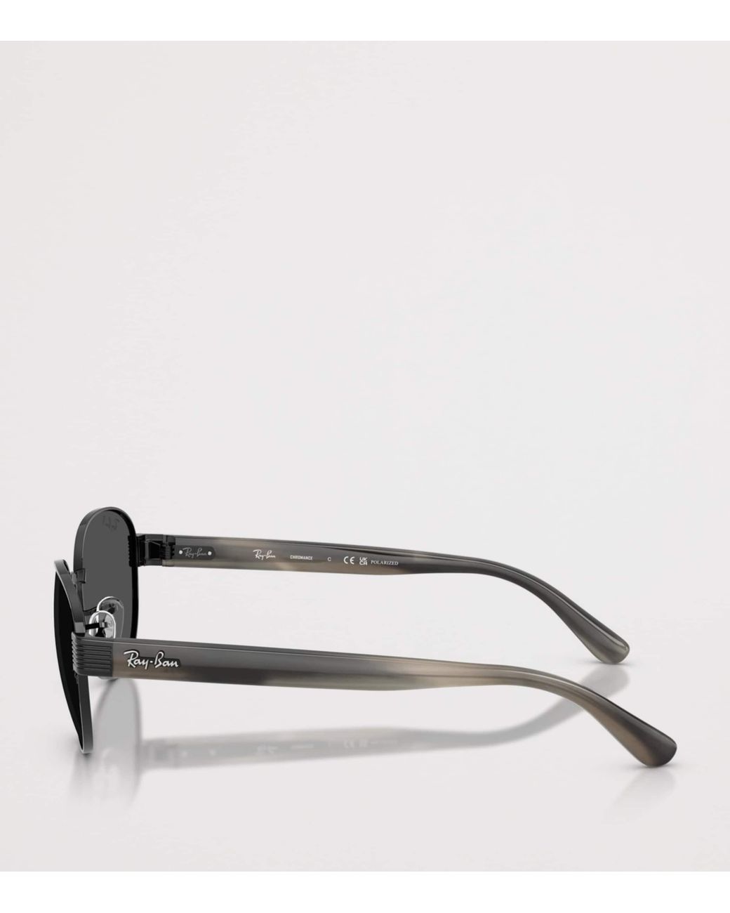 Ray-Ban Black Rb3766 Polarized+ Lenses Square Sunglasses