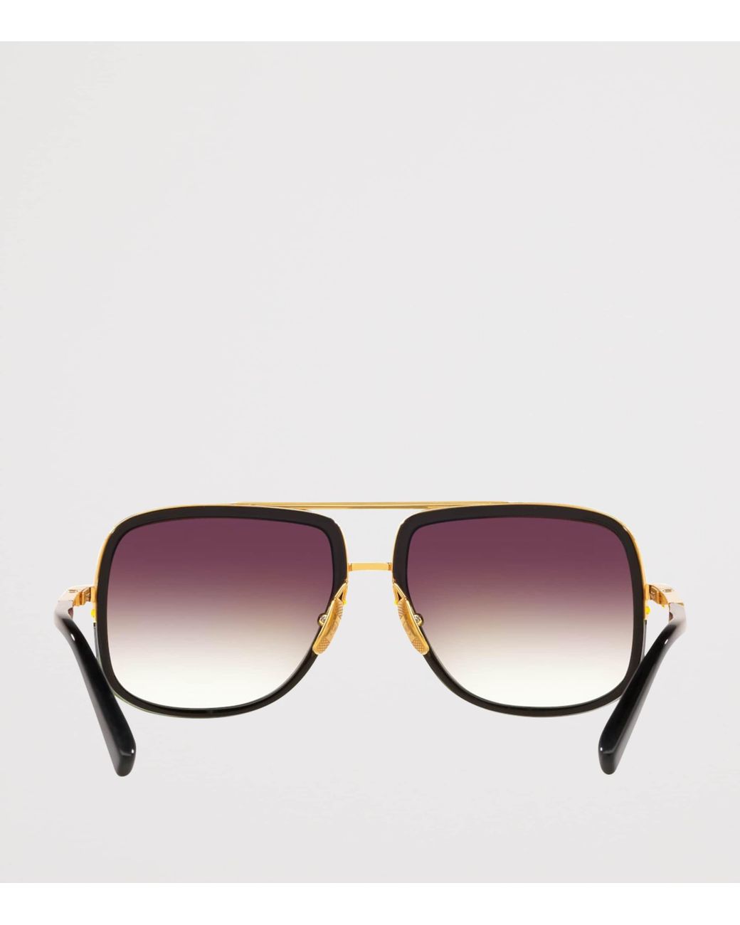 Dita Eyewear Brown Mach One Square Sunglasses