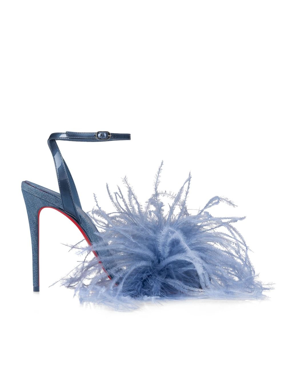 Feather heeled sandals top