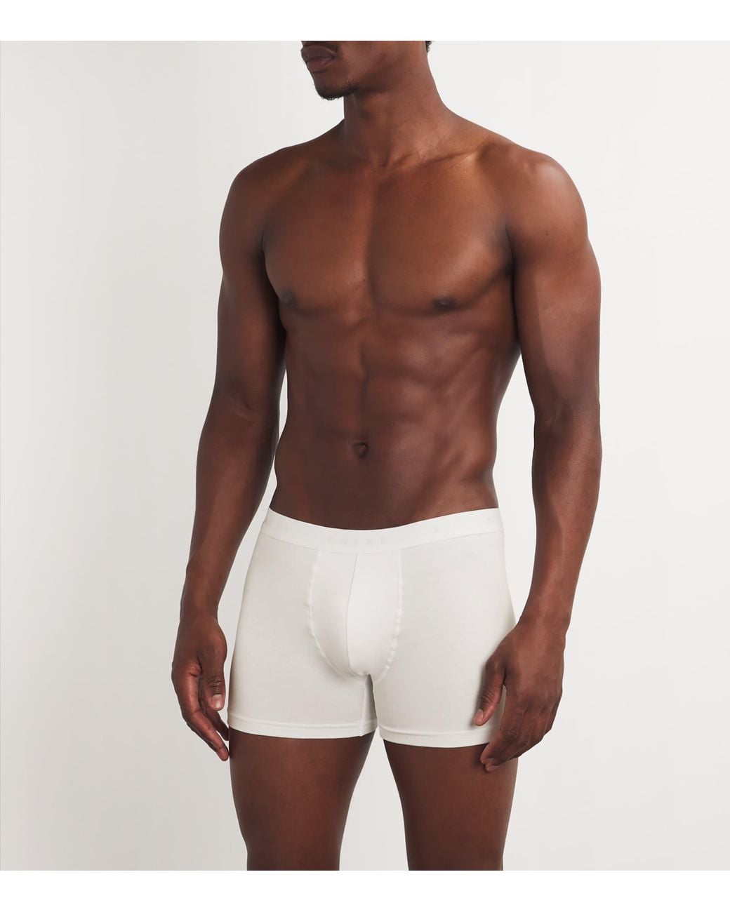 Falke White Daily Comfort Boxer Briefs for men